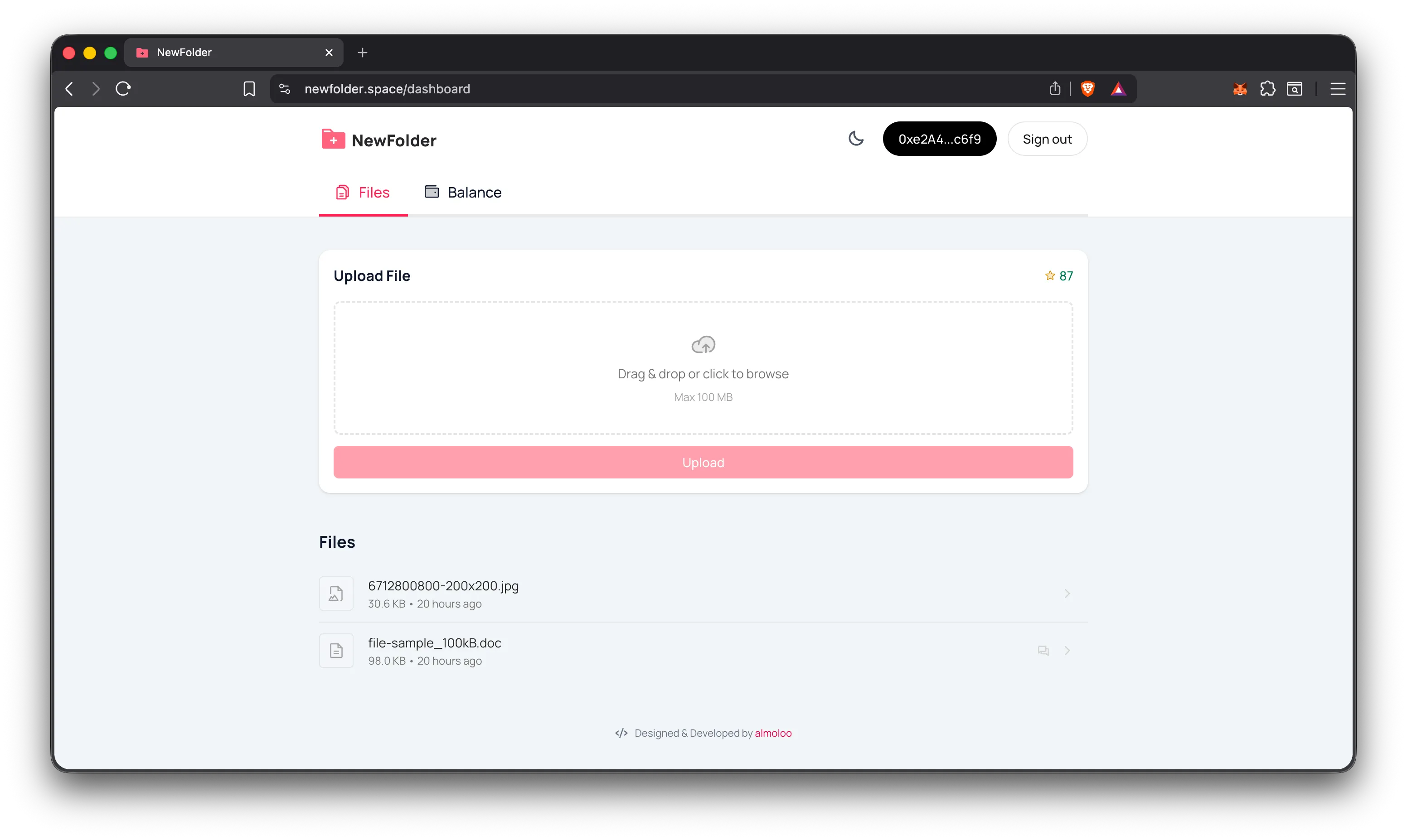 Dashboard